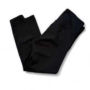 Simple Black High Waisted Leggings